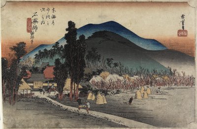 Ishiyakushi Hand MP, Ishiyakushi, ca. 1833 av Utagawa Hiroshige