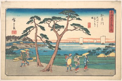 Kanazawa av Utagawa Hiroshige