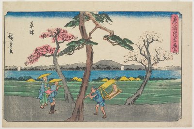 Kusatsu av Utagawa Hiroshige