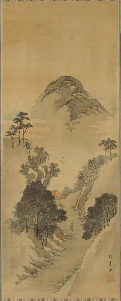 Landskap av Utagawa Hiroshige