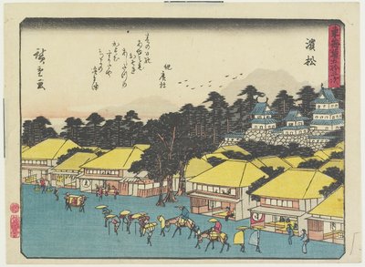 Mamamatsu, 1837-1844 av Utagawa Hiroshige
