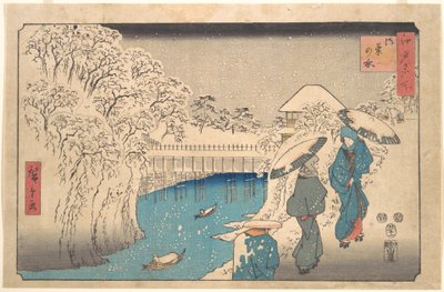 Meguro av Utagawa Hiroshige