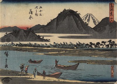 av. 16 Kamihara, 1847-1852 av Utagawa Hiroshige