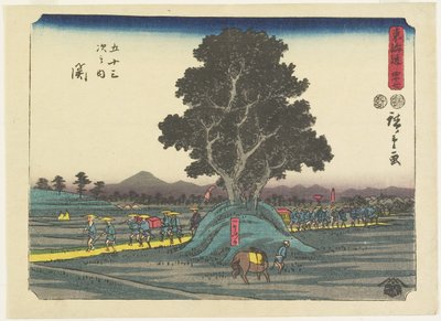 No.47 Sek, 1847-1852 av Utagawa Hiroshige