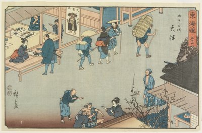 av. 54 Otsu, 1847-1852 av Utagawa Hiroshige