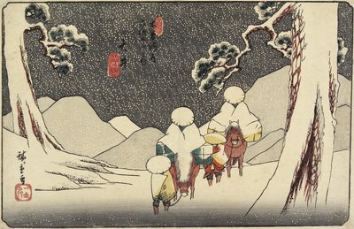 nr 47 O_i, 1830-1844 av Utagawa Hiroshige