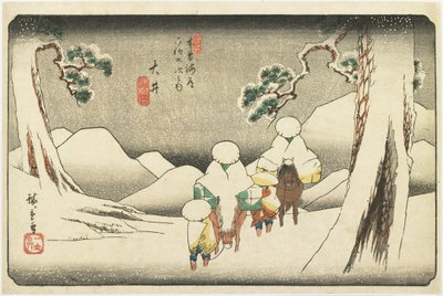 nr 47 O_i, 1830-1844 av Utagawa Hiroshige