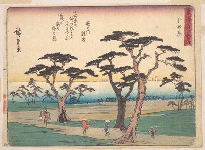 Odawara av Utagawa Hiroshige