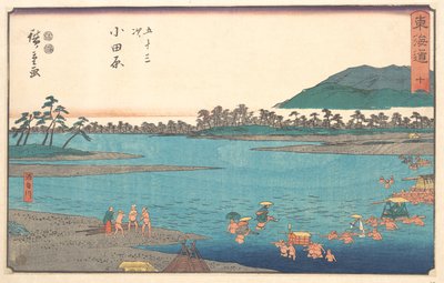Odawara av Utagawa Hiroshige