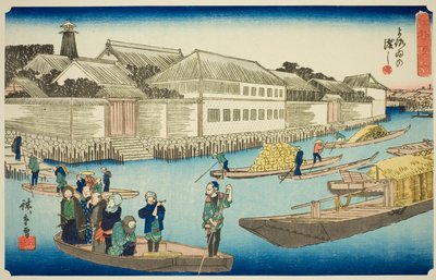 te yoroi phe ry (I i rustning), från te serie s av Utagawa Hiroshige
