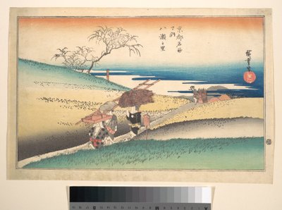 Byn Yase av Utagawa Hiroshige