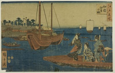 Träsnitt av Utagawa Hiroshige