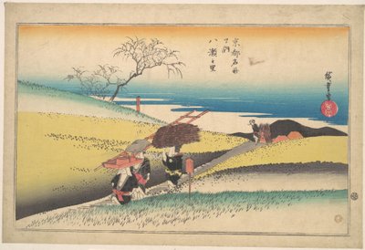 Byn Yase av Utagawa Hiroshige