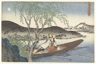 shirabyoshi dasere s in e en asuma boo t Asumabune av Utagawa Kunisada (I)