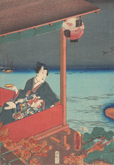 Skriva ut. av Utagawa Kunisada