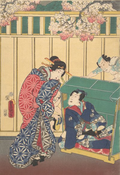 Skriva ut. av Utagawa Kunisada
