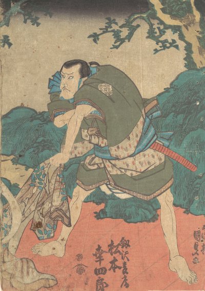 Tryck, 1800-talet., 1800-talet. av Utagawa Kunisada