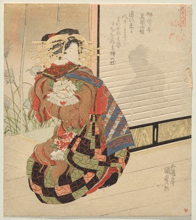 Vind, från serien Bird and Flower, Wind and Moon av Utagawa Kunisada