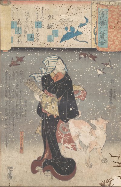 Evening Faces, ca. 1845-46. av Utagawa Kuniyoshi