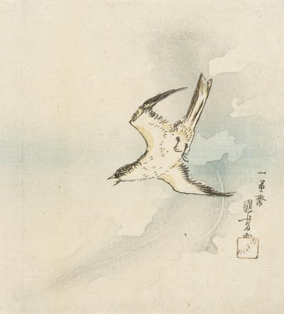 Japansk gök av Utagawa Kuniyoshi