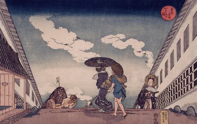 Kasumigaseki av Utagawa Kuniyoshi