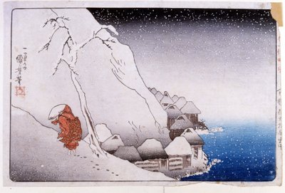 Nichirens liv av Utagawa Kuniyoshi