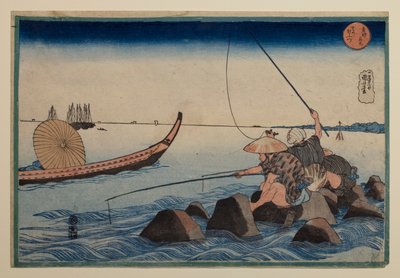 Teppōzu, ur serien ”Berömda platser i den östra huvudstaden” av Utagawa Kuniyoshi