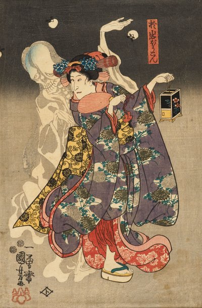 Anden från Oiwa av Utagawa Kuniyoshi
