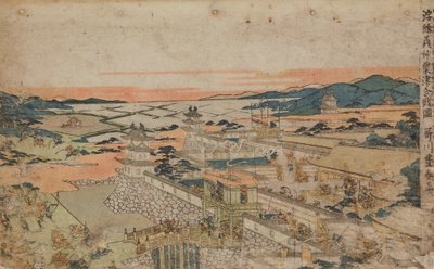 Anfall mot en fästning av Utagawa Toyoharu