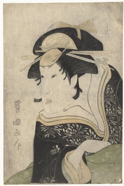 Porträtt av Segawa Kikunojo III av Utagawa Toyokuni (I)