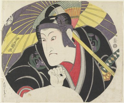 Iwai Hanshiro_ V som Sukeroku, 1816 av Utagawa Toyokuni