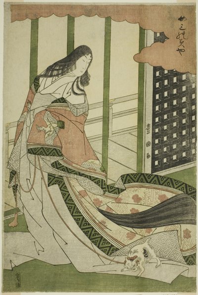 Den tredje prinsessan (Nyosan no miya) av Utagawa Toyokuni I