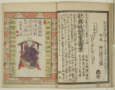 Yakusha Sangai Kyo av Utagawa Toyokuni I
