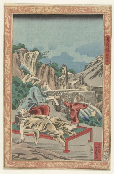 Camera obscura Camera obscura (serietitel) Shashinkyo (serietitel på objekt) av Utagawa Yoshiiku