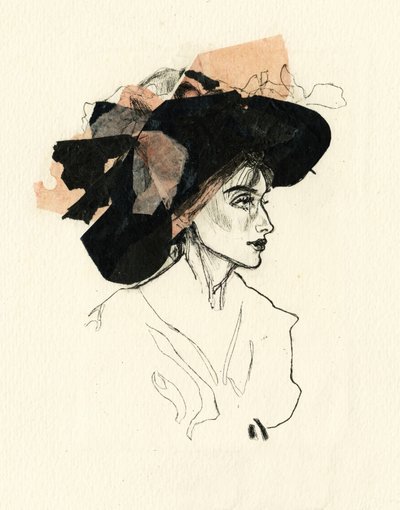 Black Hat – Modeskiss av Ute Rathmann