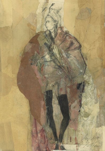 Elegant modeillustration av Ute Rathmann