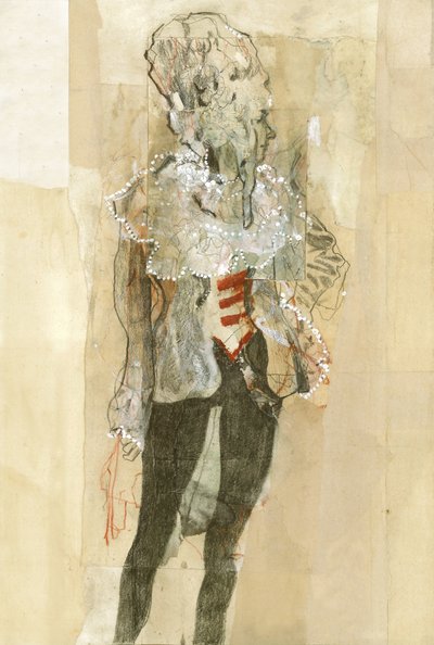 Elegant barockfigur av Ute Rathmann