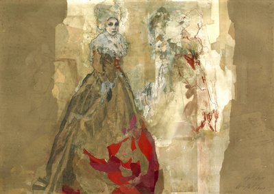 Elegant damporträtt av Ute Rathmann