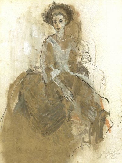 Elegant damporträtt av Ute Rathmann