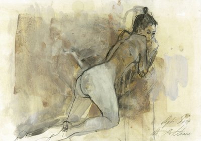 En elegant aktstudie av Ute Rathmann