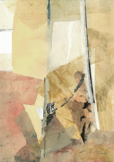 Modernt jordnära collage av Ute Rathmann