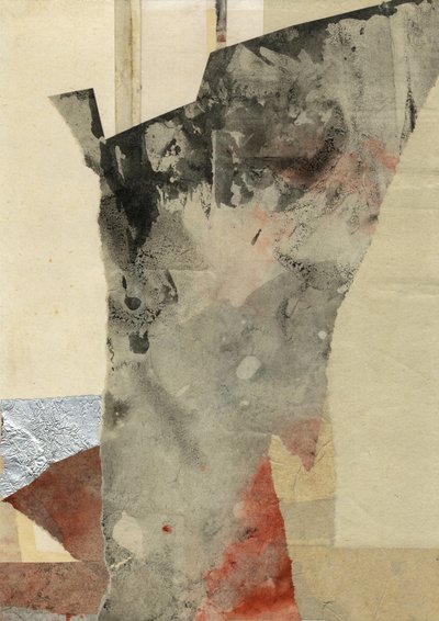 Modernt collage med struktur av Ute Rathmann
