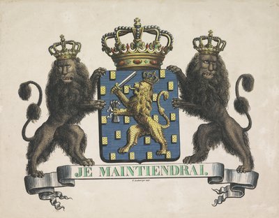 Konungariket Nederländernas vapen, 1815 av V. Labargé
