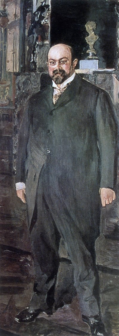Mikhail Abramaovich Morozov (1870-1903 rysk samlare och konstmecenat) av Valentin Aleksandrovich Serov