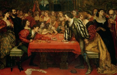 Ett venetianskt spelhus på 1500-talet av Valentine Cameron Prinsep