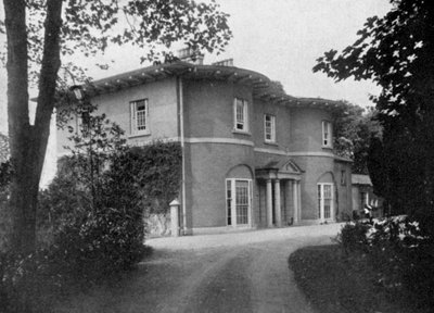 Braganza House, Bishops Palace, Carlow, Irland, 1924-1926. av Valentine and Sons Ltd
