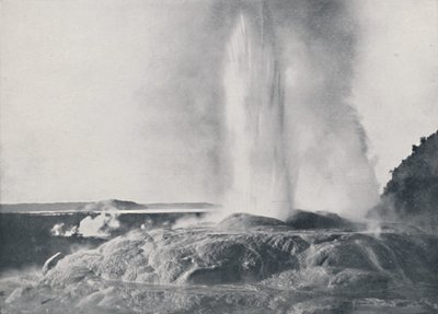 Geyser, Nya Zeeland, 1924 av Valentine and Sons Ltd
