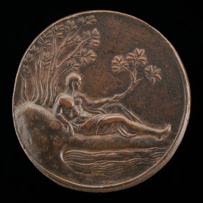 Bembo bredvid en ström [omvänd], troligen 1532. av Valerio Belli