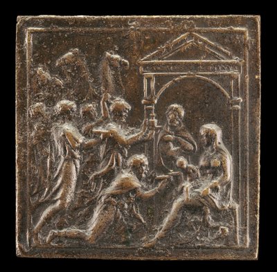 The Adoration of the Magi, 1537 eller senare. av Valerio Belli
