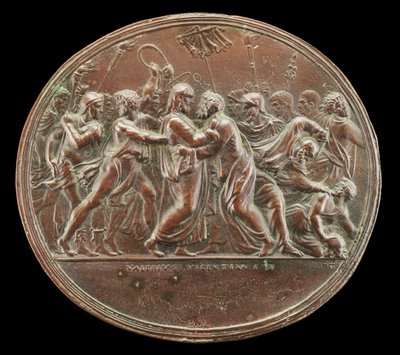 The Betrayal of Christ, 1525 eller senare. av Valerio Belli